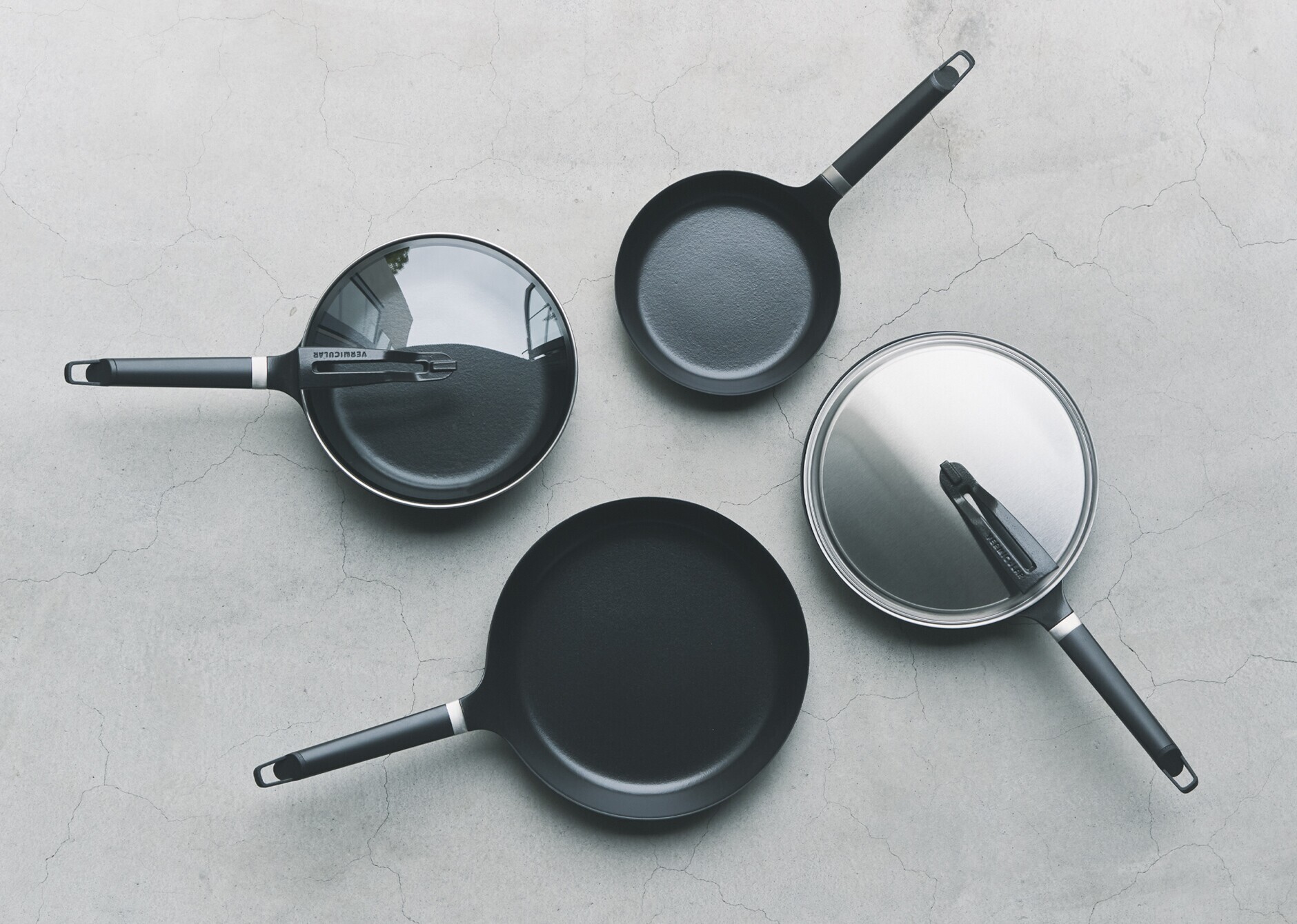 オーブンセーフスキレット 28cm DEEP 【ガラスリッドセット】[メタル