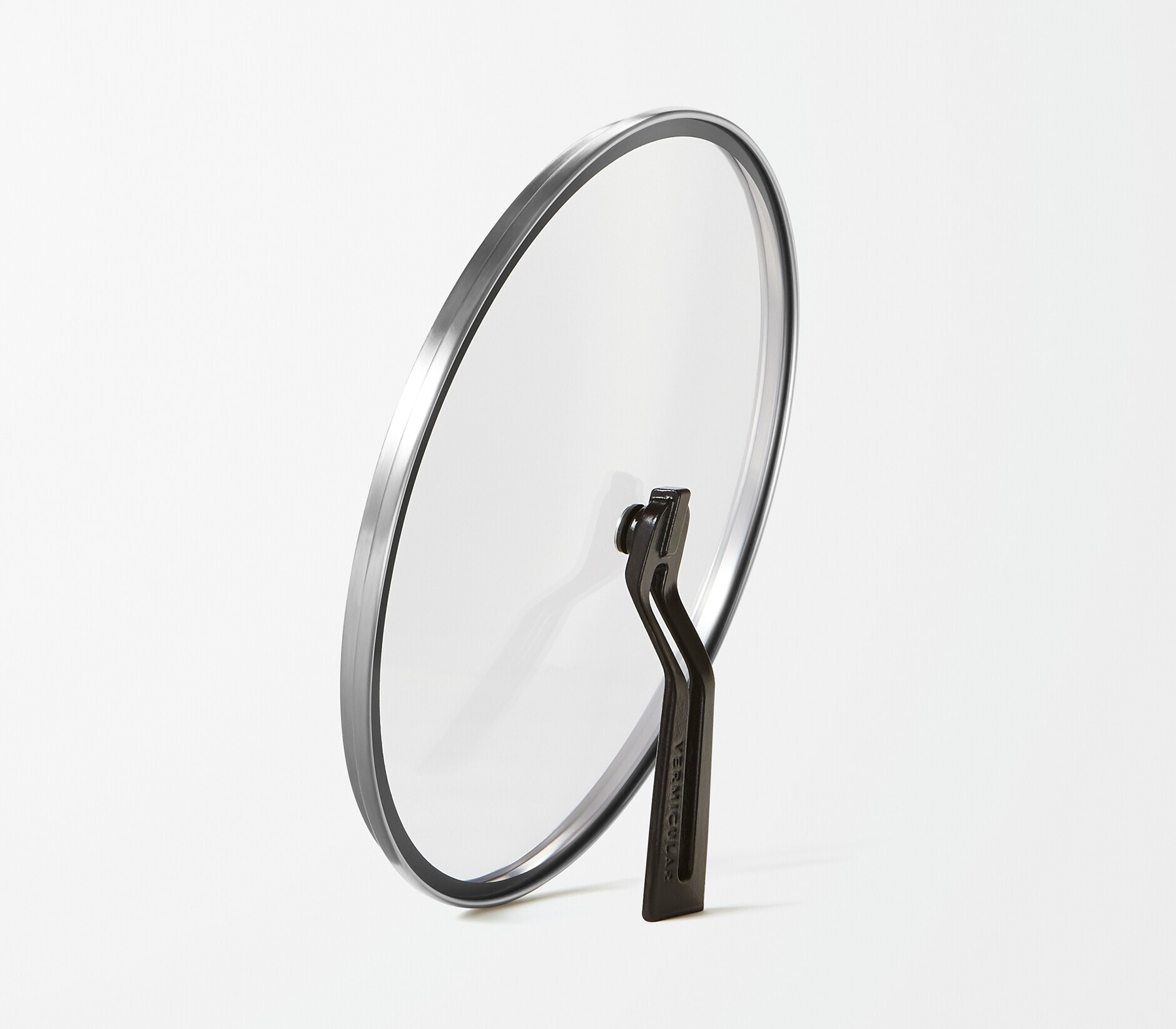 フライパン 24cm DEEP 【ガラスリッドセット】[ウォールナット