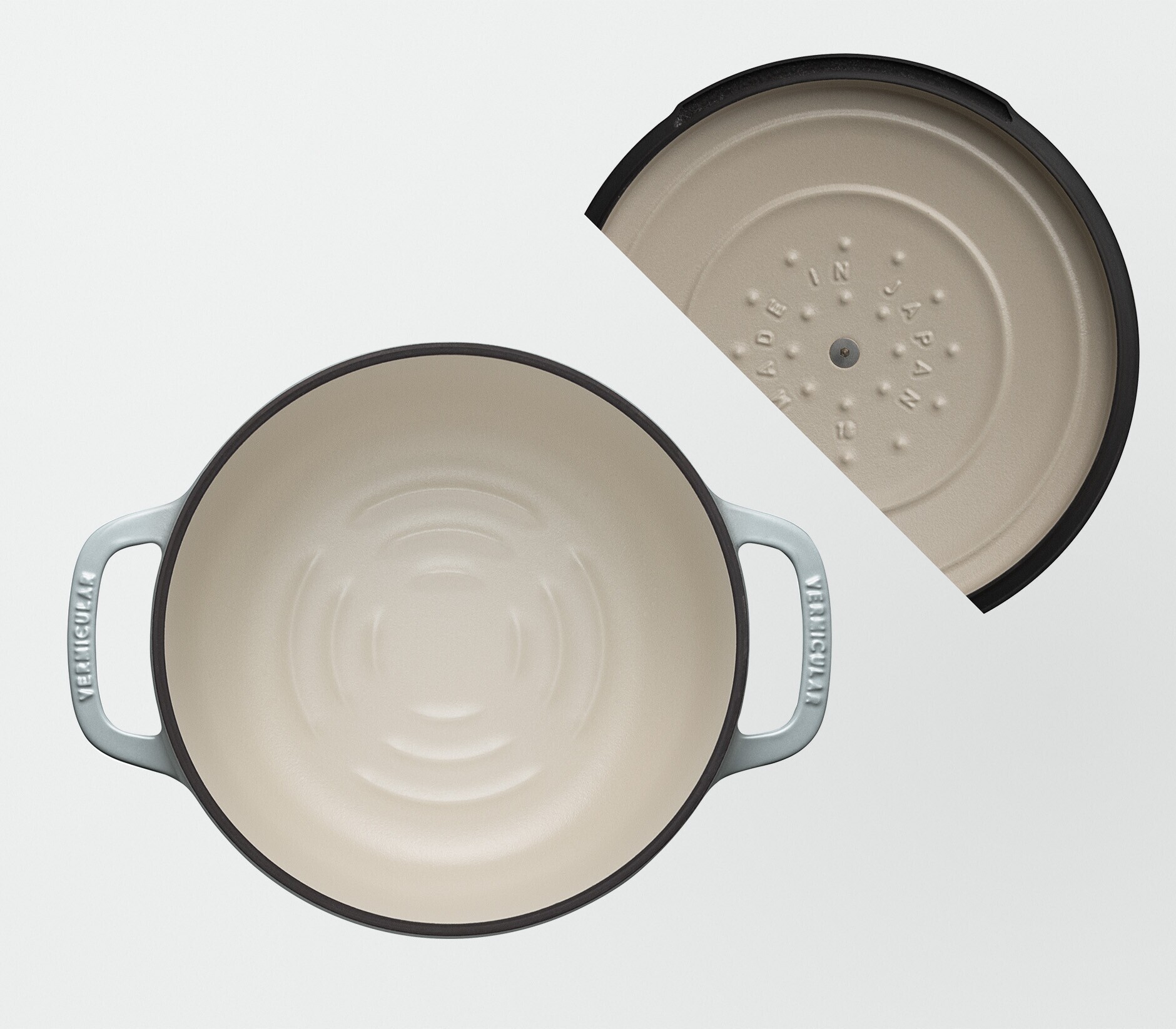 オーブンポット 2 18cm Shallow ベーシックノブ＆リッドスタンド