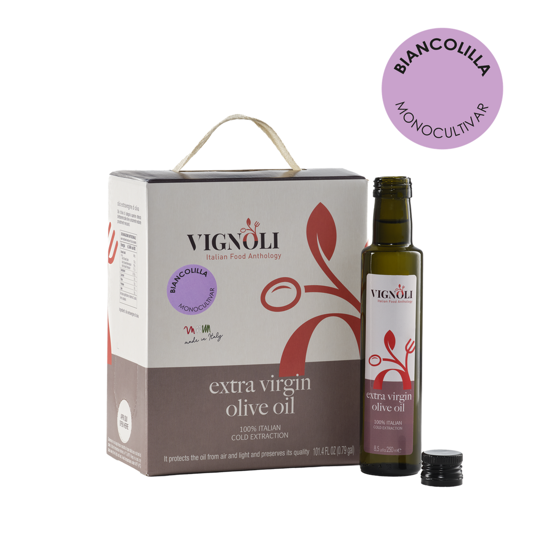 Italian Extra Virgin Olive Oil - Biancolilla, Lollo Collection