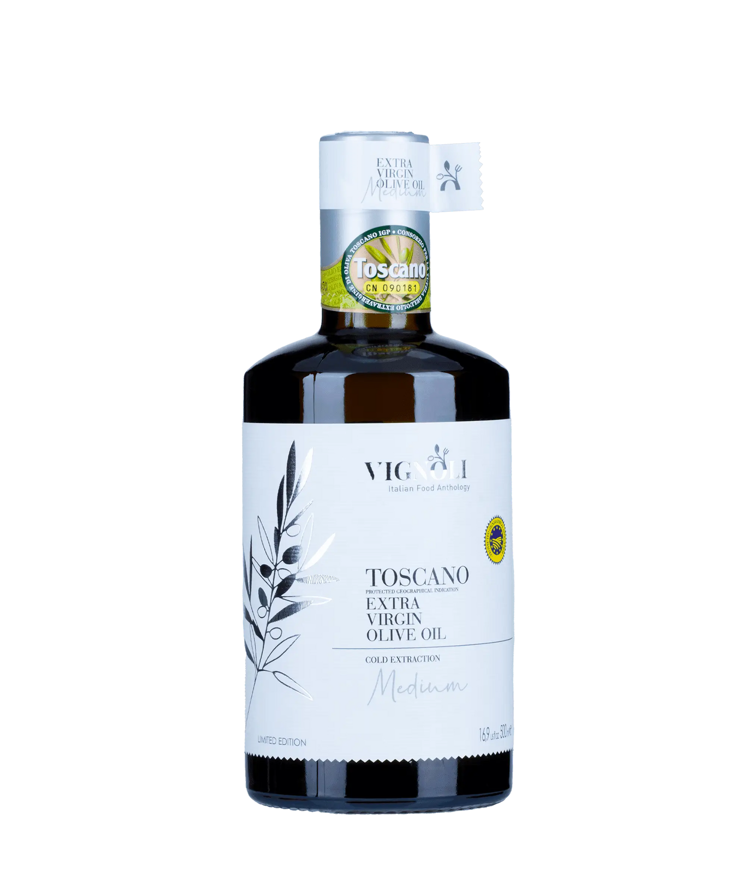 Italian Extra Virgin Olive Oil - Tuscan, Medium, IGP Certified