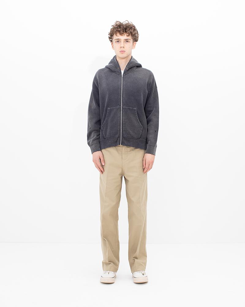 JUMBO SB SWEAT HOODIE F.Z. CRASH | Visvim Official North American