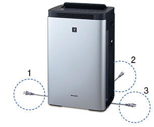 シャープ プラズマクラスター加湿空気清浄機 KI-M851-S ｜ ビティー