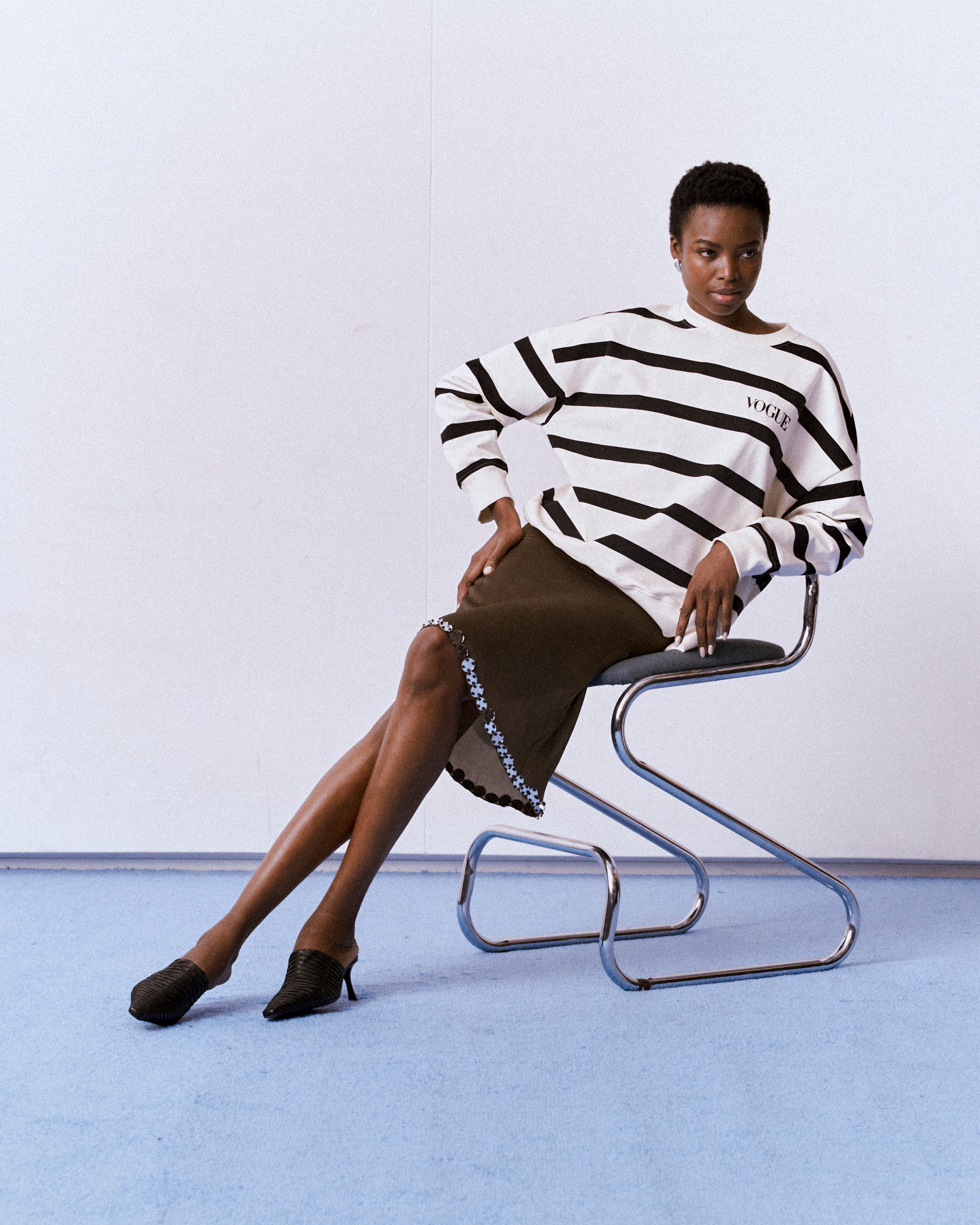 VOGUE Notebook Striped Back White – VOGUE Collection