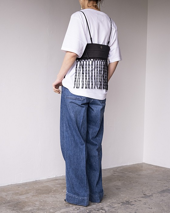 VONIQUE / chikakisada/ ビーズフリンジキャミソール