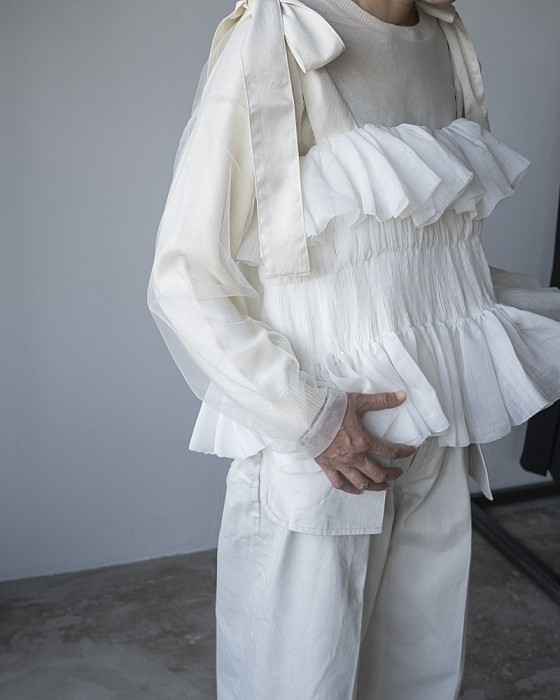 VONIQUE / RENATA BRENHA/ XAXADO TOP (WHITE)