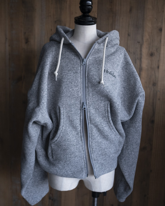 VONIQUE / HOLIDAY / THERMAL PRO FLEECE ZIP-UP HOODIE