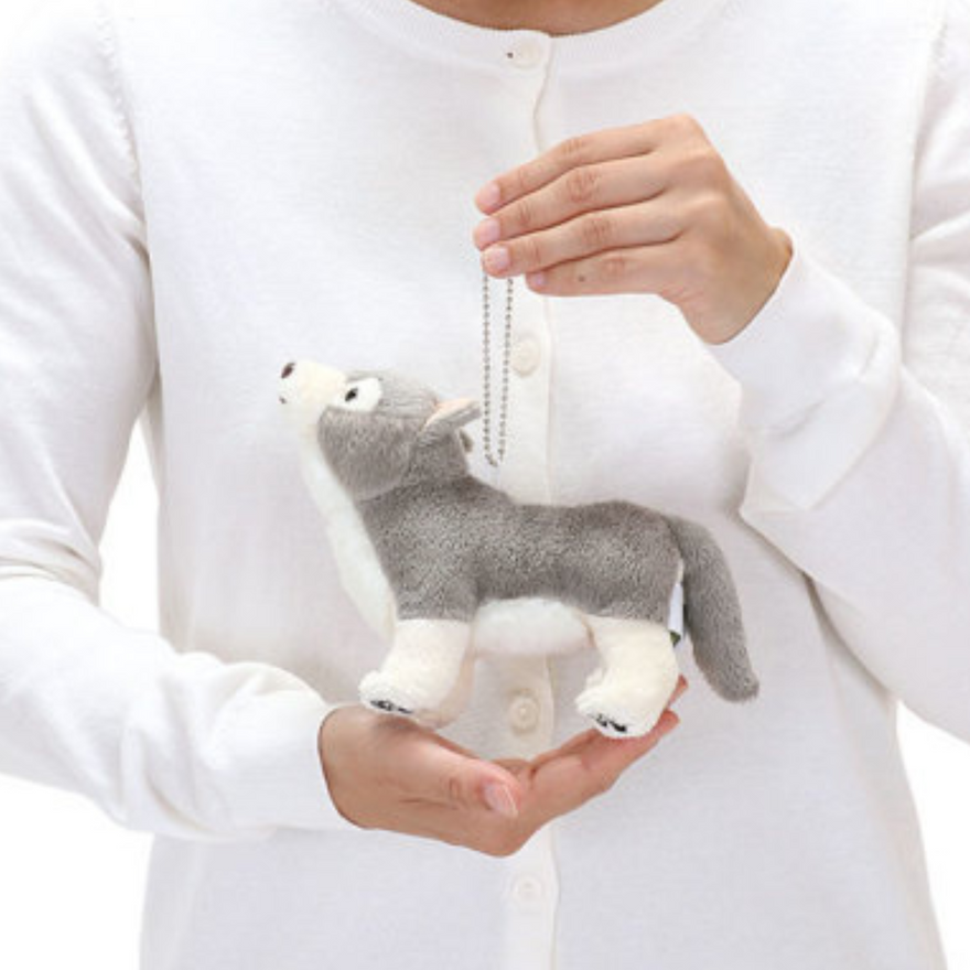 キーチェーン オオカミ – WWFジャパン PANDA SHOP