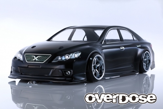 トヨタ GRX130 マークX ST-GARAGE ver. クリアボディー(195mm/デカール