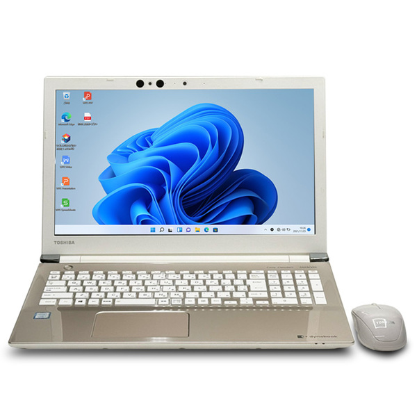 中古パソコン】東芝 DynaBook EX/5GG サテンゴールド PTEX-5JGBEG
