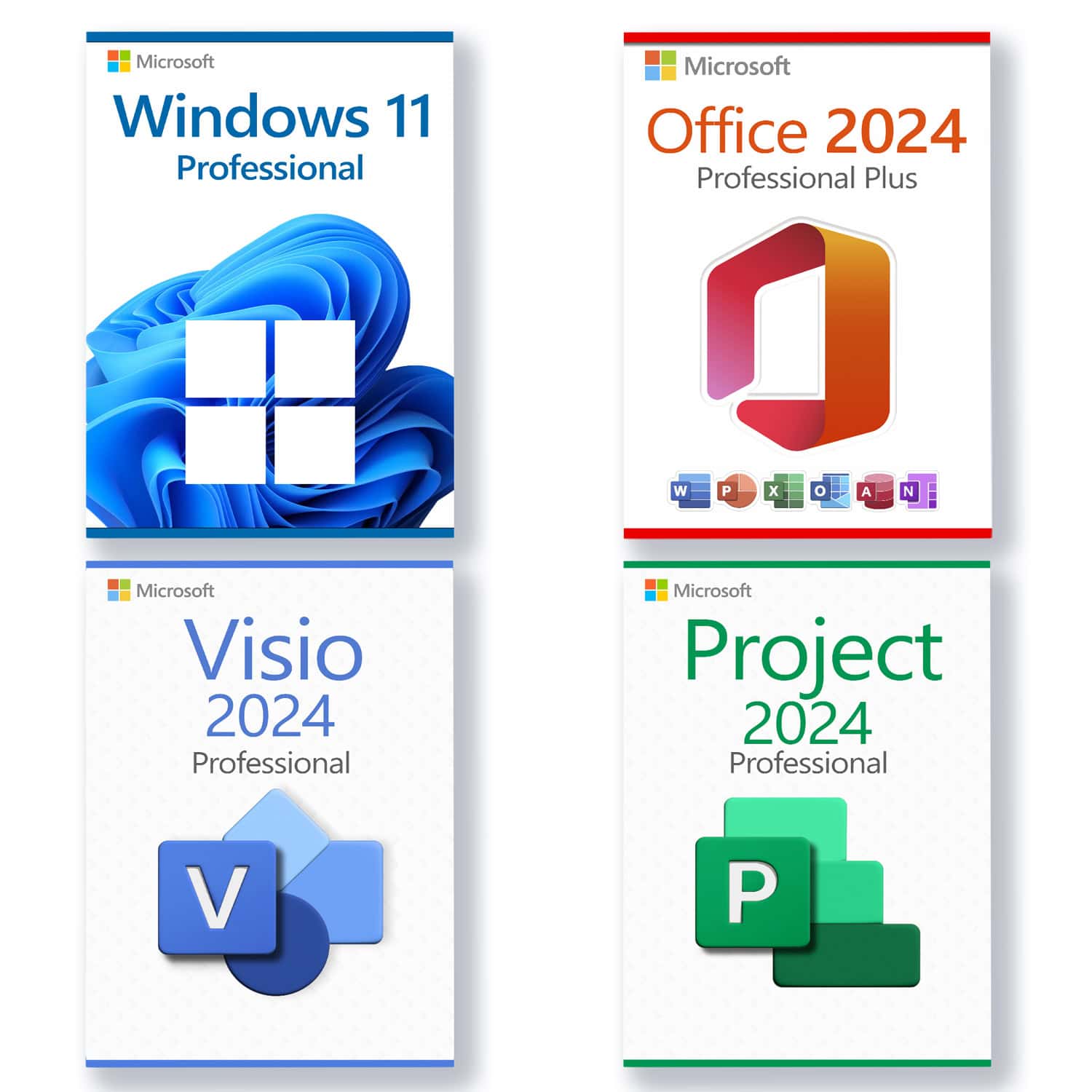 Microsoft Windows 11 Professional + Microsoft Project 2024