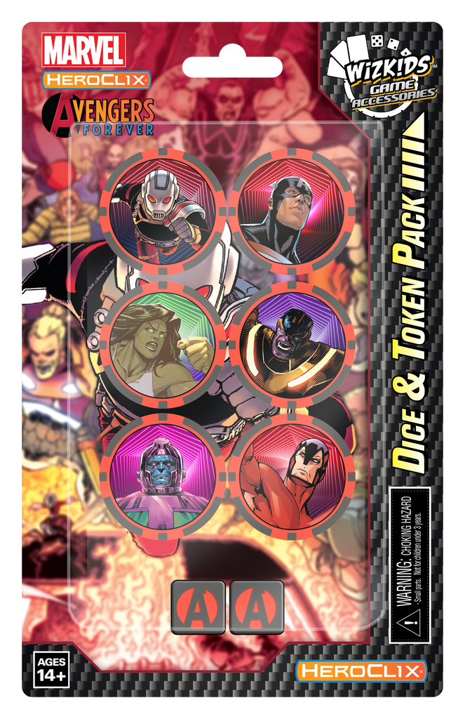 Marvel HeroClix: Avengers Forever Dice and Token Pack Ant-Man
