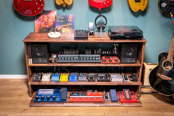 エフェクター機材ラック - 木材通販のマルトクショップ