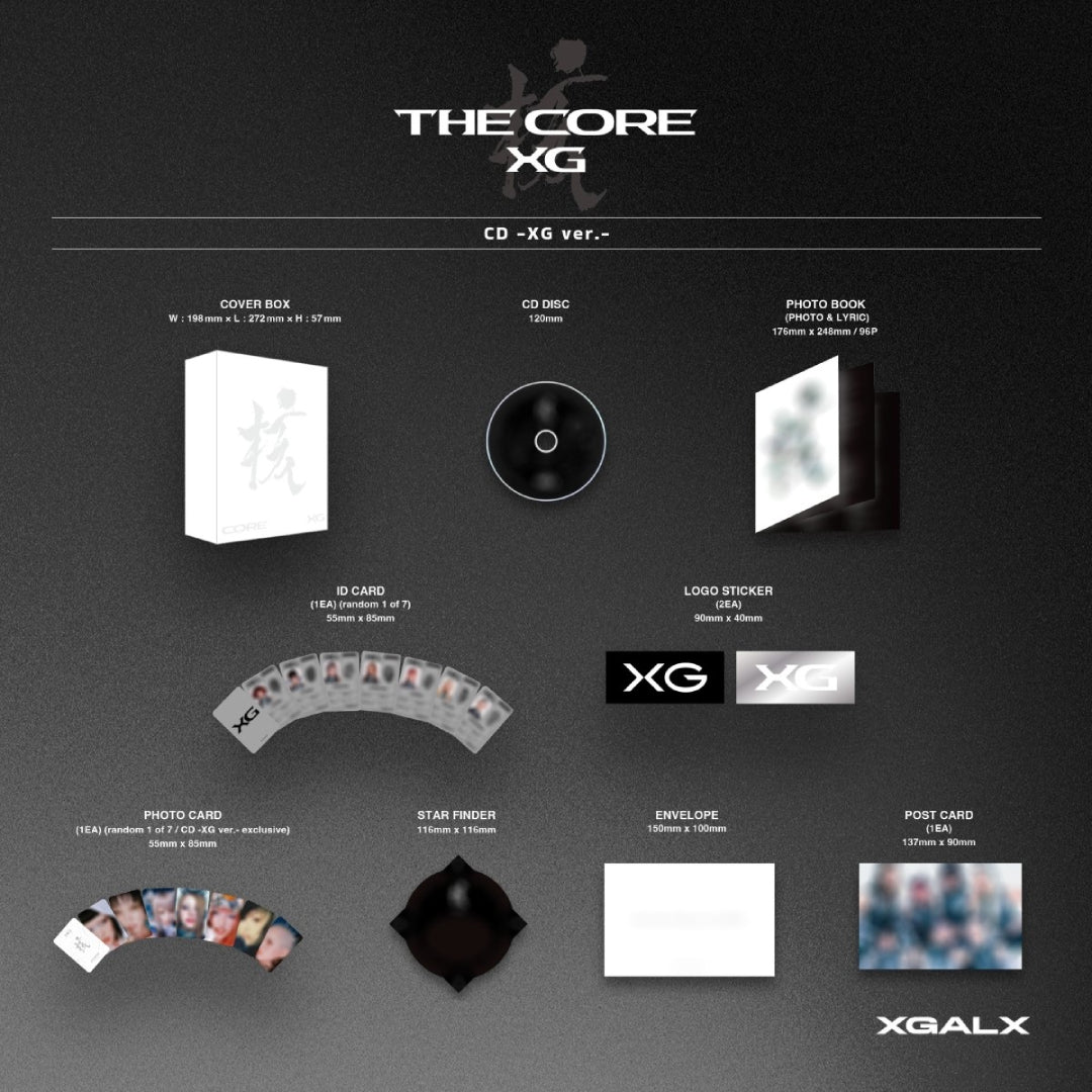 CD -XG ver.-】THE CORE -核(CD) – XGALX OFFICIAL SHOP
