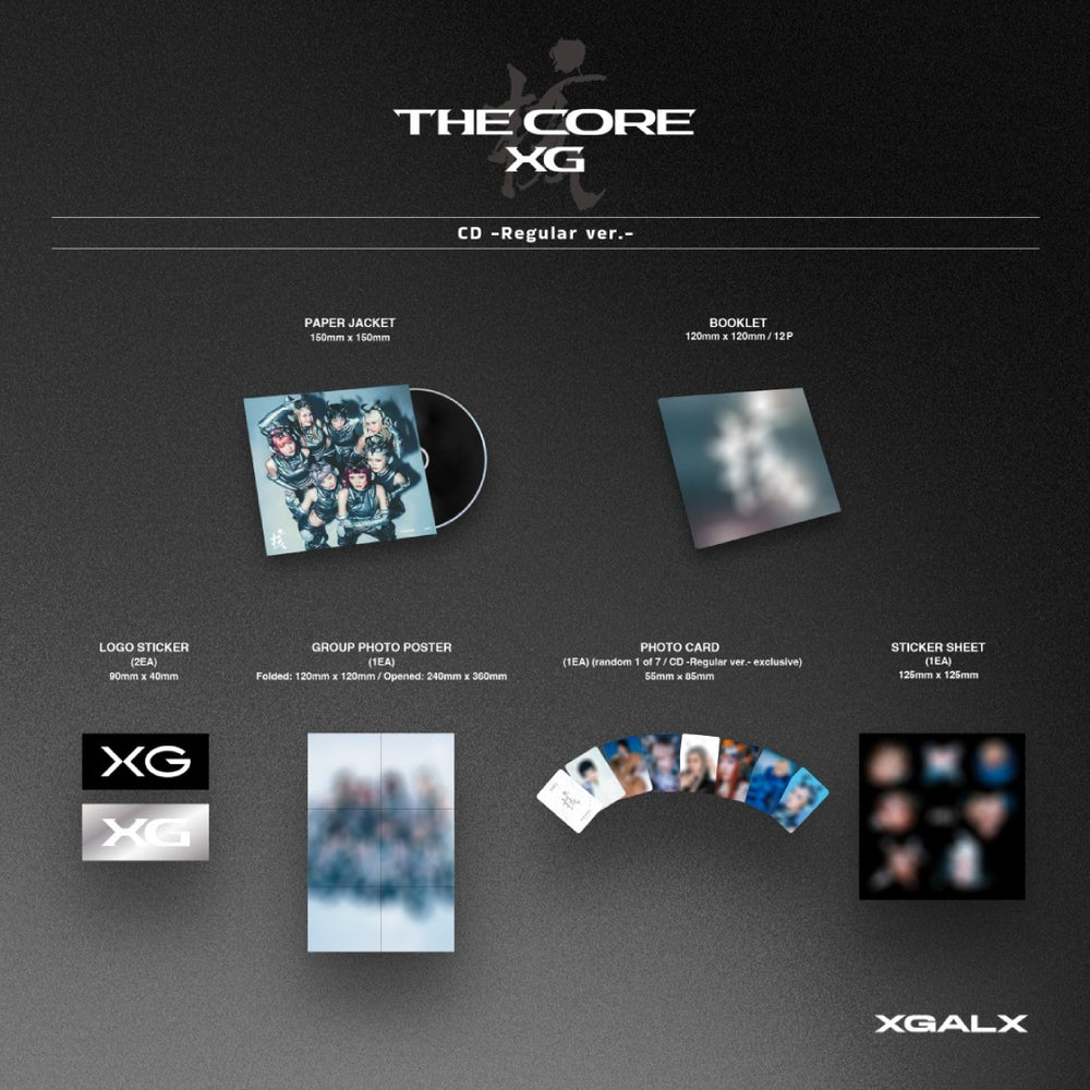 CD -Regular ver.-】THE CORE -核(CD) – XGALX OFFICIAL SHOP