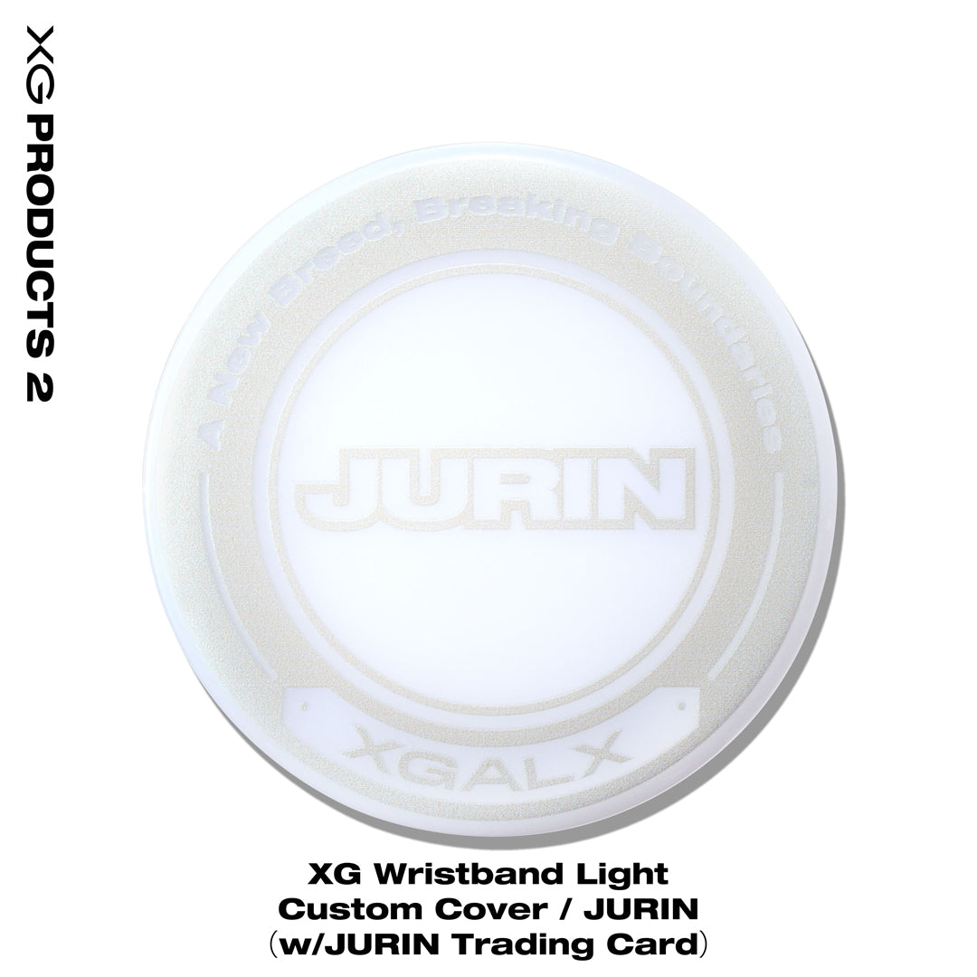 XG Wristband Light Custom Cover / JURIN（w/JURIN Trading Card