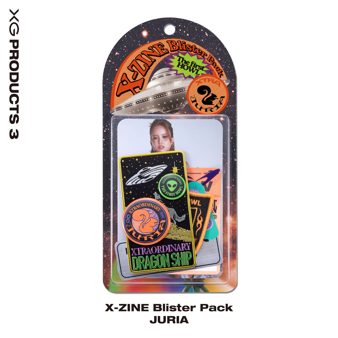X-ZINE Blister Pack / JURIA – XGALX OFFICIAL SHOP