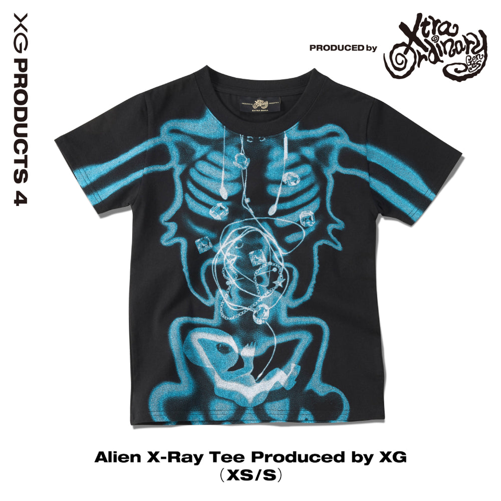 Alien X-Ray Tee Produced by XG（XS / S） – XGALX OFFICIAL SHOP