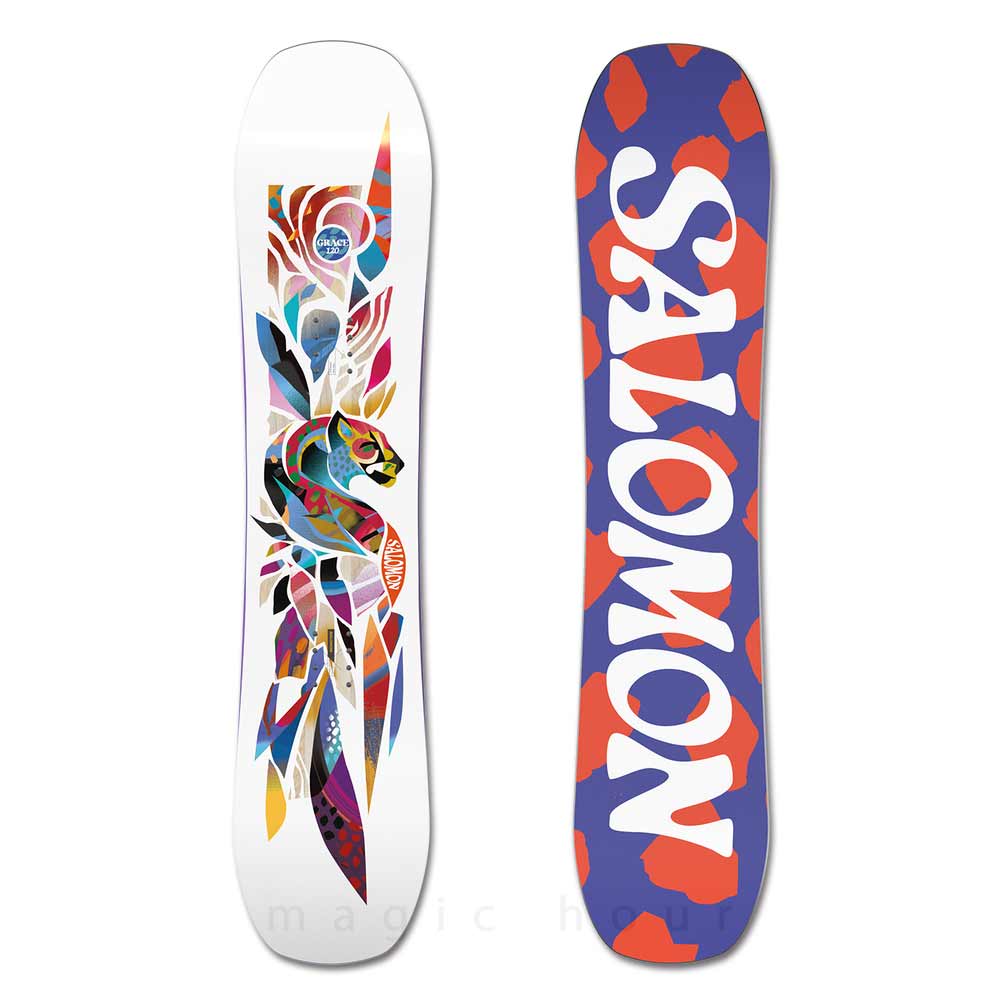 サロモンキッズ スノーボード 115cm ビンディング付き サロモンキッズ