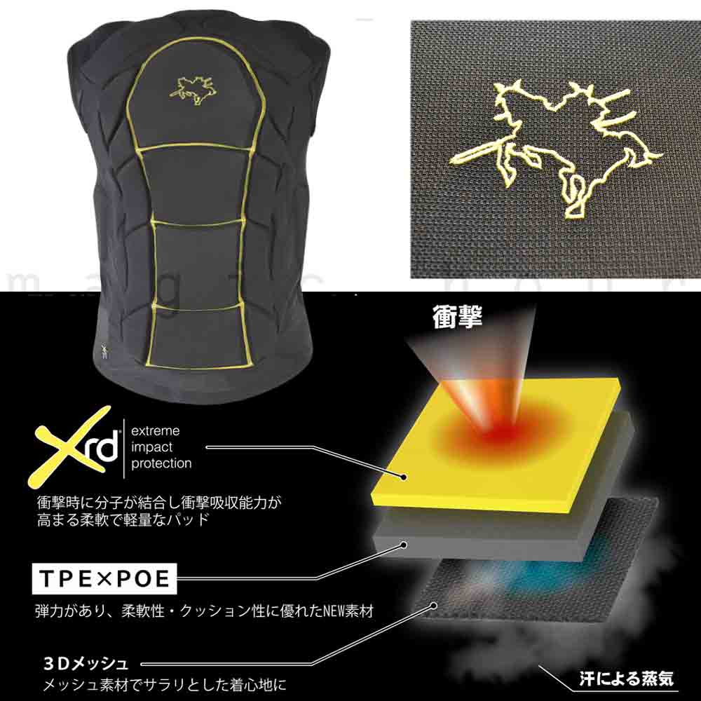 鎧武者 スノーボード プロテクター 鎧武者 YOROI MUSHA メンズ