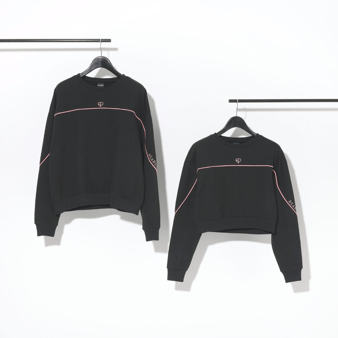 クルーネックスウェット -PIPING-（BLACK） – YGEX OFFICIAL SHOP