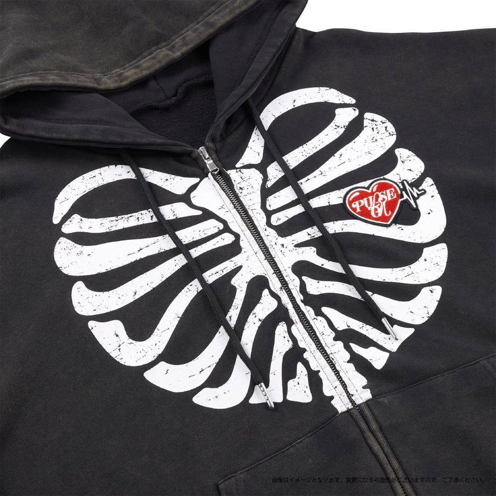 ジップアップフーディー（BLACK） – YGEX OFFICIAL SHOP