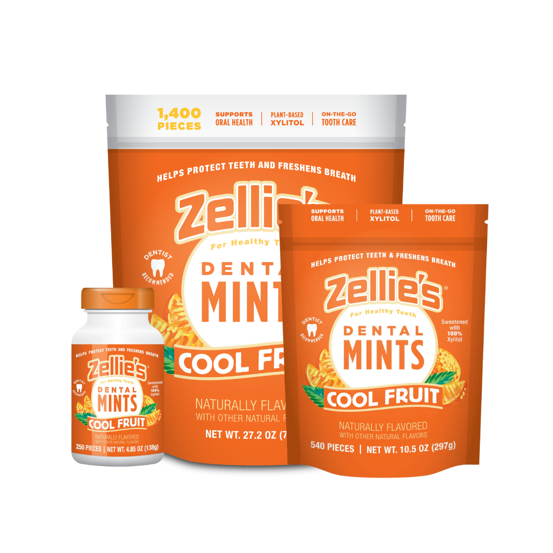 COOL FRUIT Xylitol Dental Mints – Zellie's