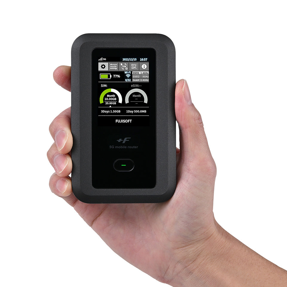 モバイルルーター +F FS050W 富士ソフト ガイアース限定特典 メーカー