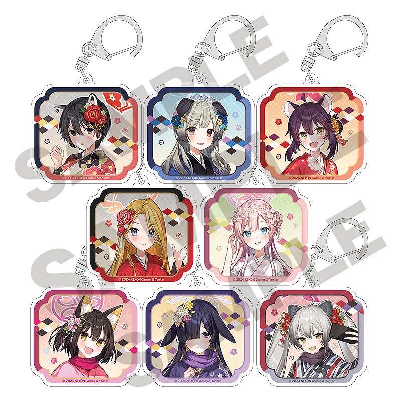 Yostar OFFICIAL SHOP ONLINE / トレーディングアクリルキーホルダー