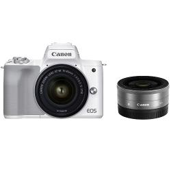 キヤノン EOS Kiss M2 ダブルズームキット ブラック | ミラーレス一眼