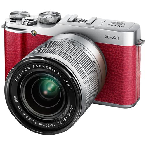 フジフイルム X-A1 レンズキット レッド | ミラーレス一眼