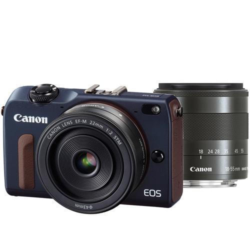 キヤノン EOS M2 ダブルレンズキット ベイブルー | ミラーレス一眼