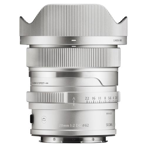 シグマ 20mm F2 DG Contemporary Lマウント用 シルバー｜交換レンズ