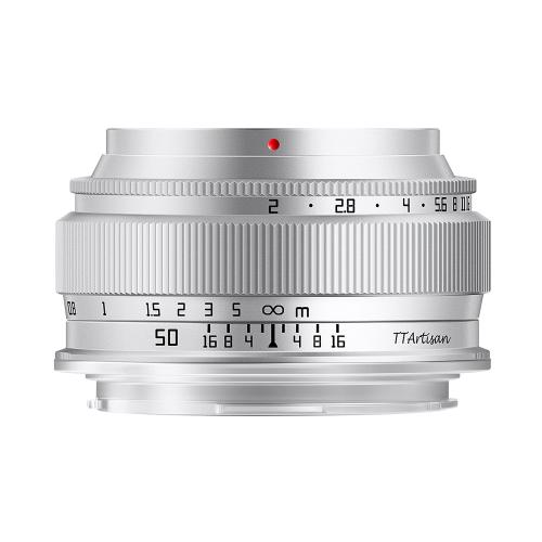 銘匠光学 TTArtisan 50mm f/2 Lマウント用 シルバー | 交換レンズ