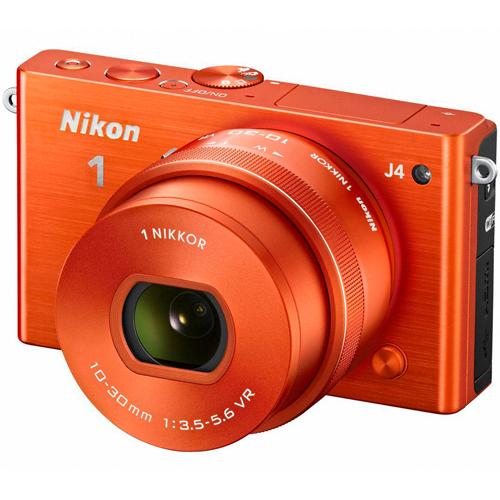 ニコン Nikon1 J4 標準ズームレンズキット オレンジ | ミラーレス一眼