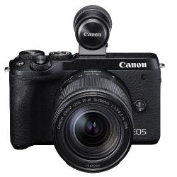 キヤノン EOS M6 Mark II ダブルズームEVFキット ブラック | ミラー