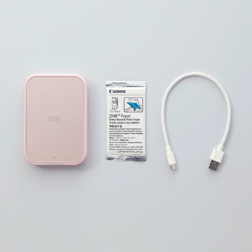キヤノン スマホ専用ミニフォトプリンター iNSPiC PV-223-PK ピンク