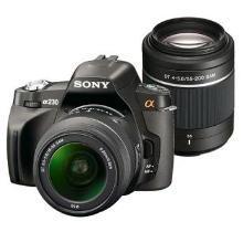 ソニー α230 ダブルズームレンズキット | デジタル一眼レフ