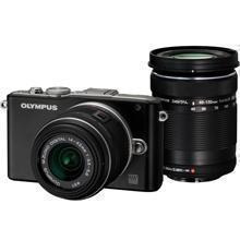オリンパス PEN Lite E-PL3 ダブルズームキット ブラック｜ミラーレス