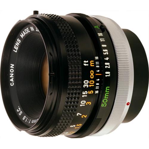 キヤノン FD 50mm F1.8 S.C. | 交換レンズ