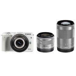 キヤノン EOS M3 ダブルレンズEVFキット ホワイト | ミラーレス一眼