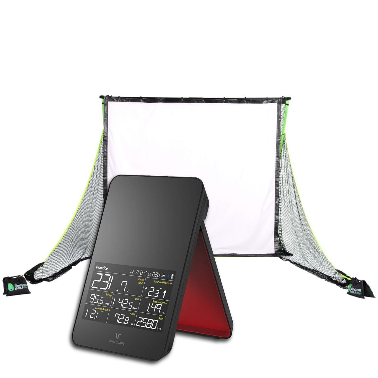 Swing Caddie SC4 Golf Net Practice Bundle