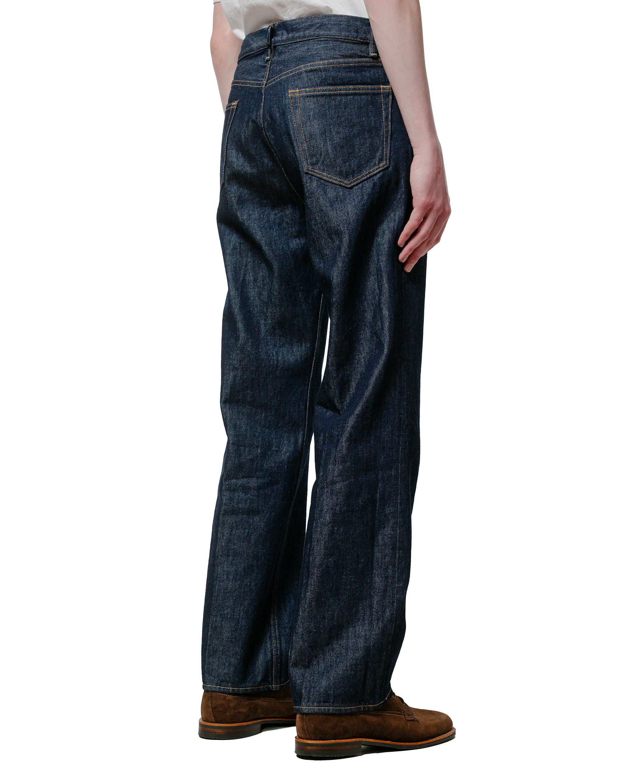 Auralee ハードツイストデニム ワイドパンツ インディゴ