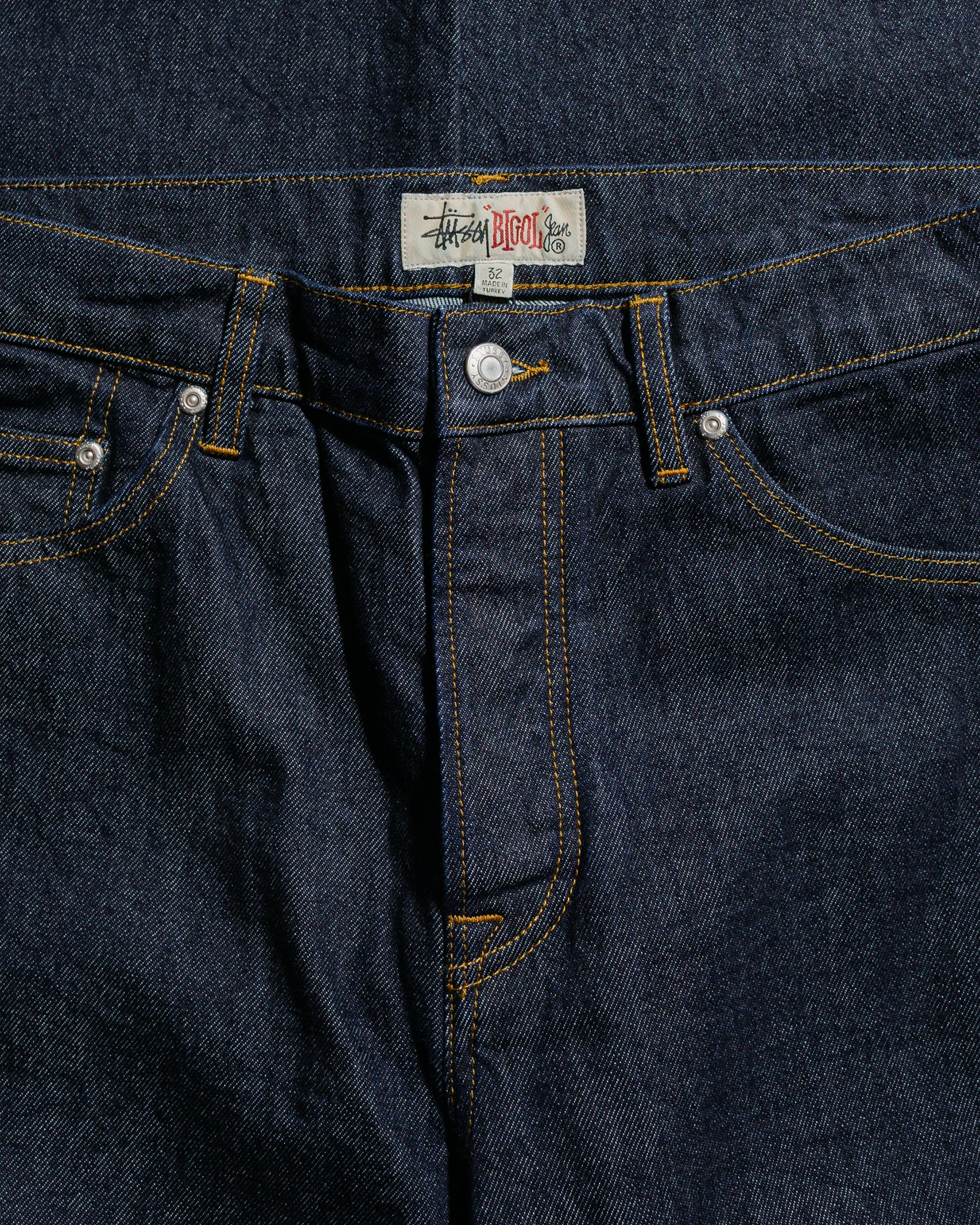 Stüssy Big Ol' Jean Denim Rinsed Indigo