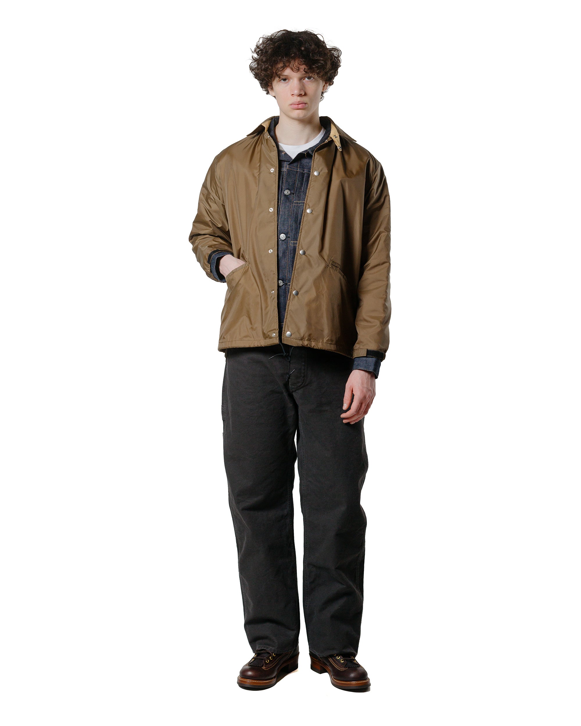 Warehouse Lot. 2230 1970's Guide And Coach Jacket Brown