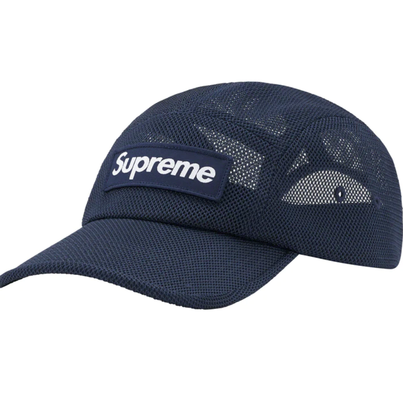 Supreme SS23 Mesh Cordura® Camp Cap Navy