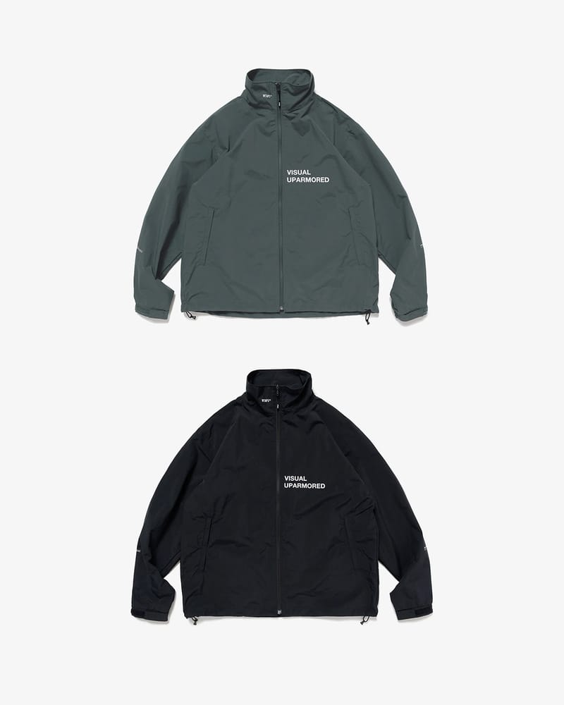 WTAPS SS25 TRACK / JACKET / NYLON. TUSSAH. PERTEX®