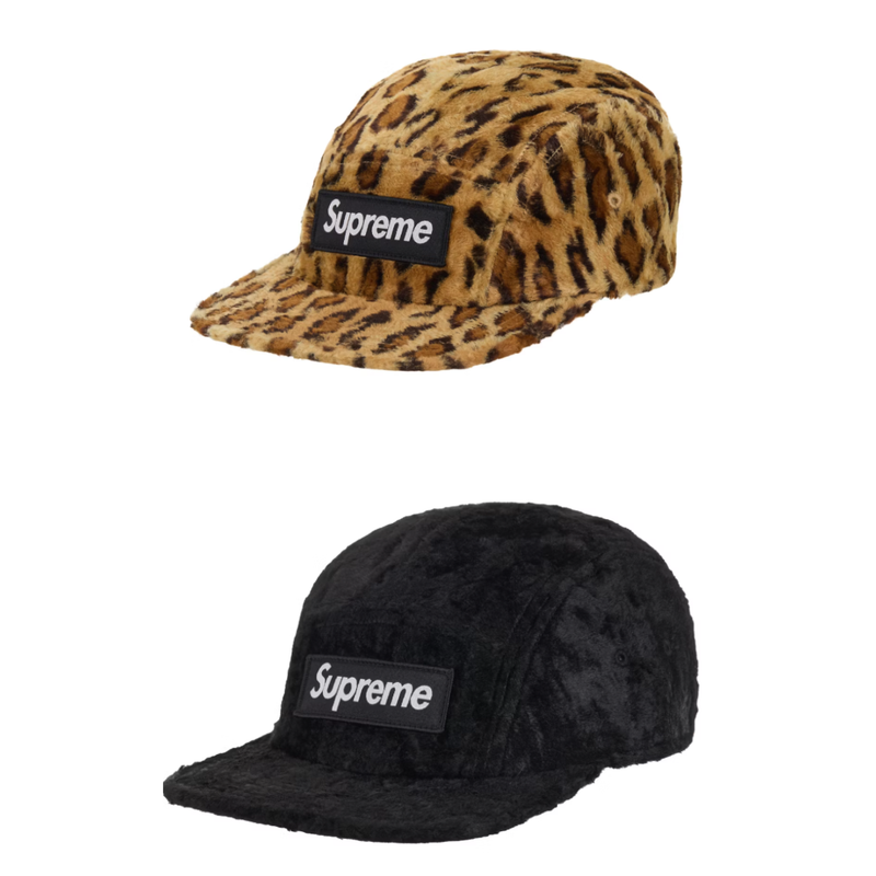 SUPREME SS25 GOODENOUGH RAYON CAMP CAP| Black / Leopard