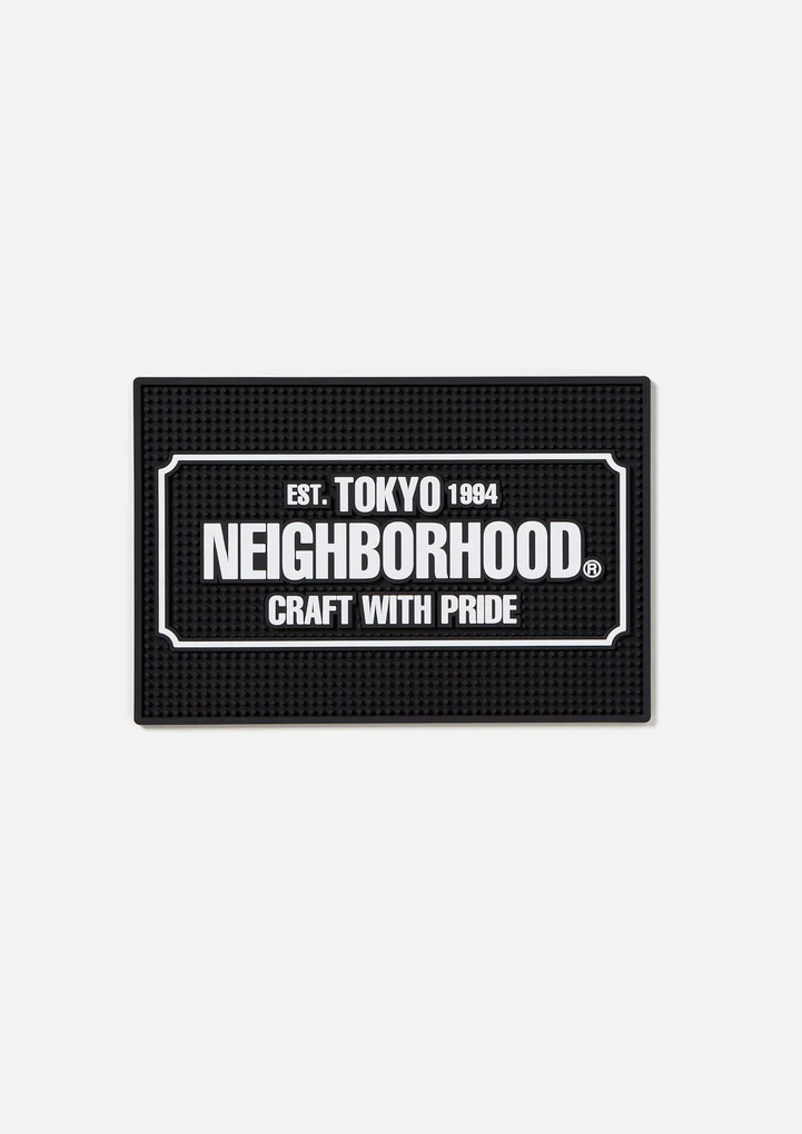 NEIGHBORHOOD｜瀝水墊L尺寸LOGO BAR MAT
