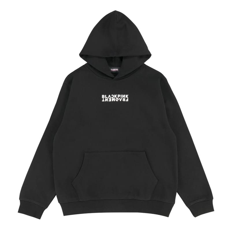 BLACKPINK x FRAGMENT Thunder Logo Hoodie